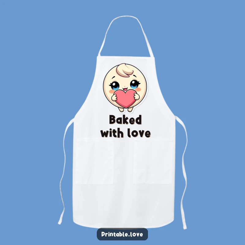 Funny Giggling Heart Apron: Cook with Love and Laughter, A Perfect Gift