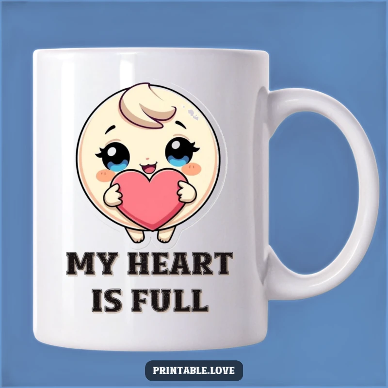 Funny Giggling Heart Mug: Big Love and Laughs, A Perfect Gift for Sweethearts