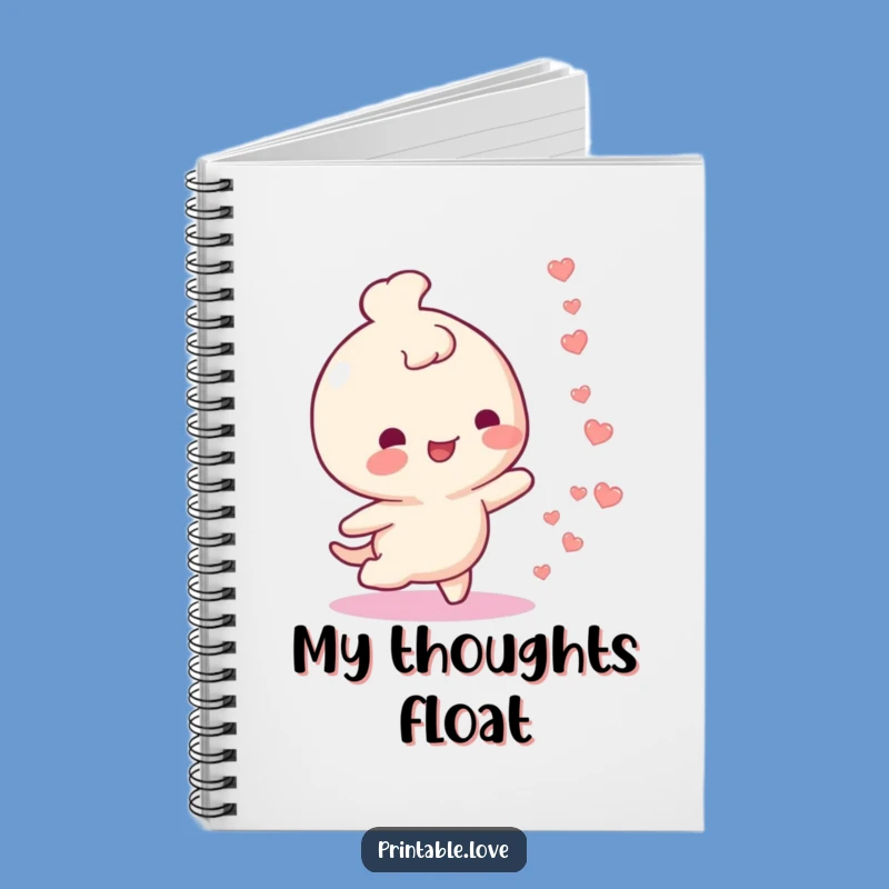 Funny Happy Trail Hearts Notebook: Journal Your Happy Moments