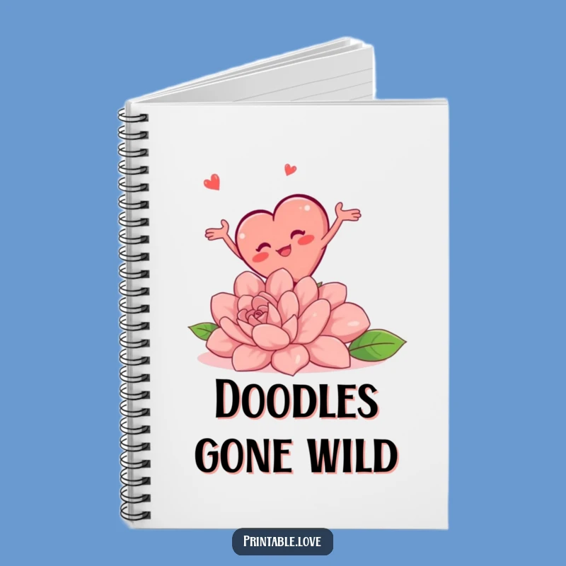 Funny Tripping Heart Notebook: Jot Down Your Mishaps